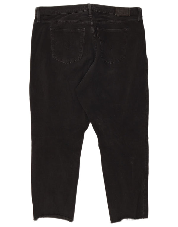Женские укороченные джинсы скинни Levi's 311, размер США 14, XL, W34, L24, черный хлопок