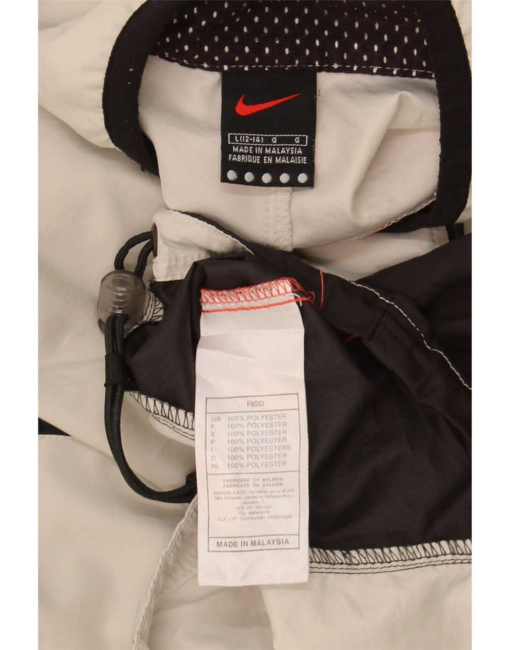 Женский спортивный костюм-пуловер Nike, США, 12/14, большой бежевый, цветной блок