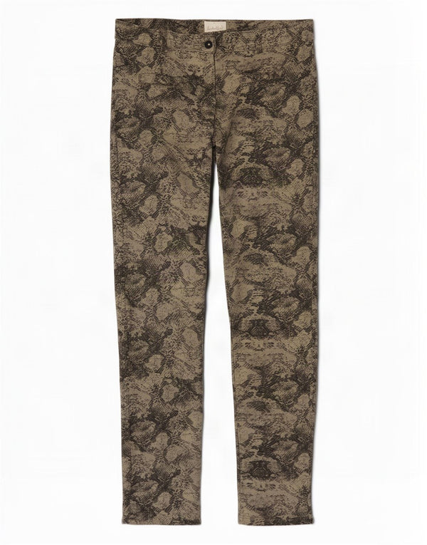 Zara Женские повседневные брюки Trafaluc Medium W30 L28 Серые с животным принтом