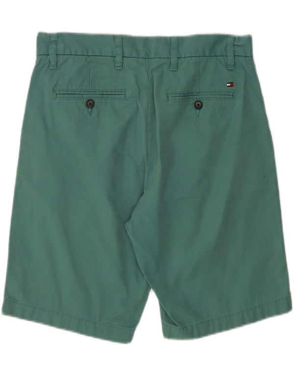 TOMMY HILFIGER Мужские шорты чинос W31, средний зеленый хлопок, хлопок