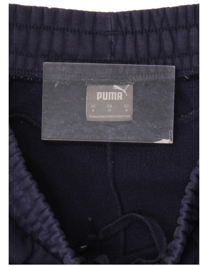 Мужские спортивные брюки Puma, джоггеры, средние, темно-синие