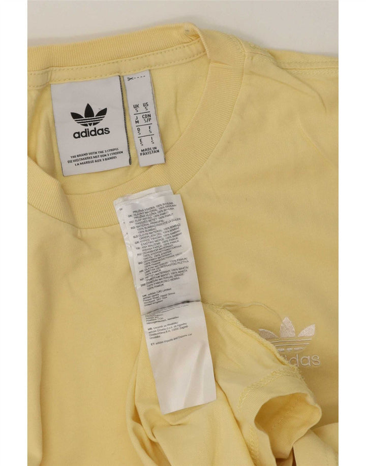 Мужская футболка Adidas Top Small Yellow Cotton
