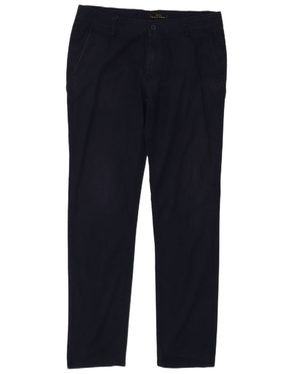Мужские прямые брюки-чинос Harmont & Blaine IT 50 Large W36 L32 Темно-синие