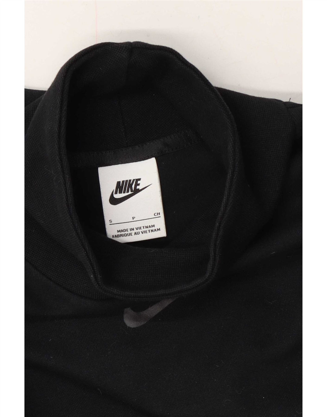 Женский укороченный свитер большого размера Nike UK 10, маленький темно-синий