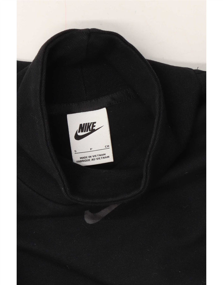 Женский укороченный свитер большого размера Nike UK 10, маленький темно-синий