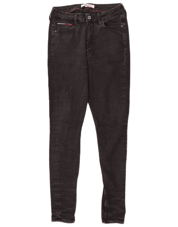 Женские джинсы суперскинни Tommy Hilfiger Sylvia с высокой посадкой W30 L32 черные