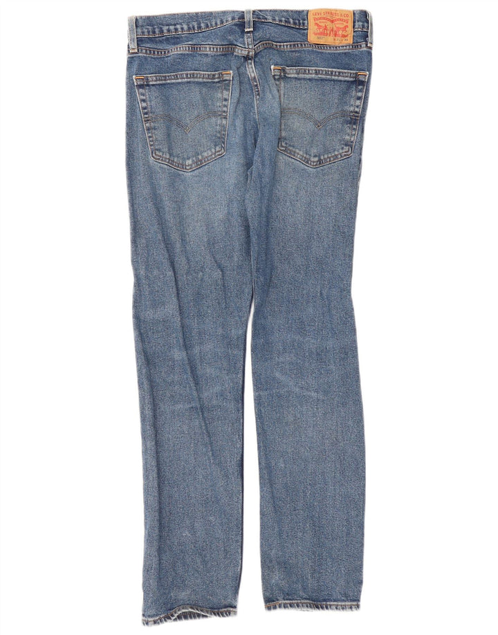 Женские зауженные джинсы Levi's 502 W31 L32, синий хлопок