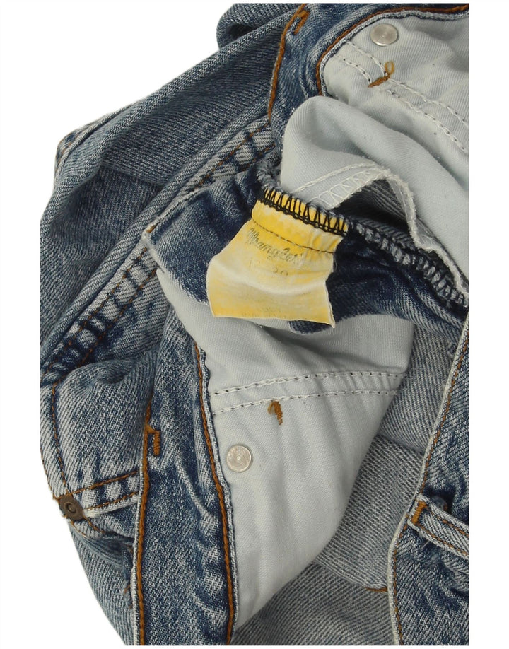 Мужские зауженные джинсы Wrangler W32 L30 синие, хлопок