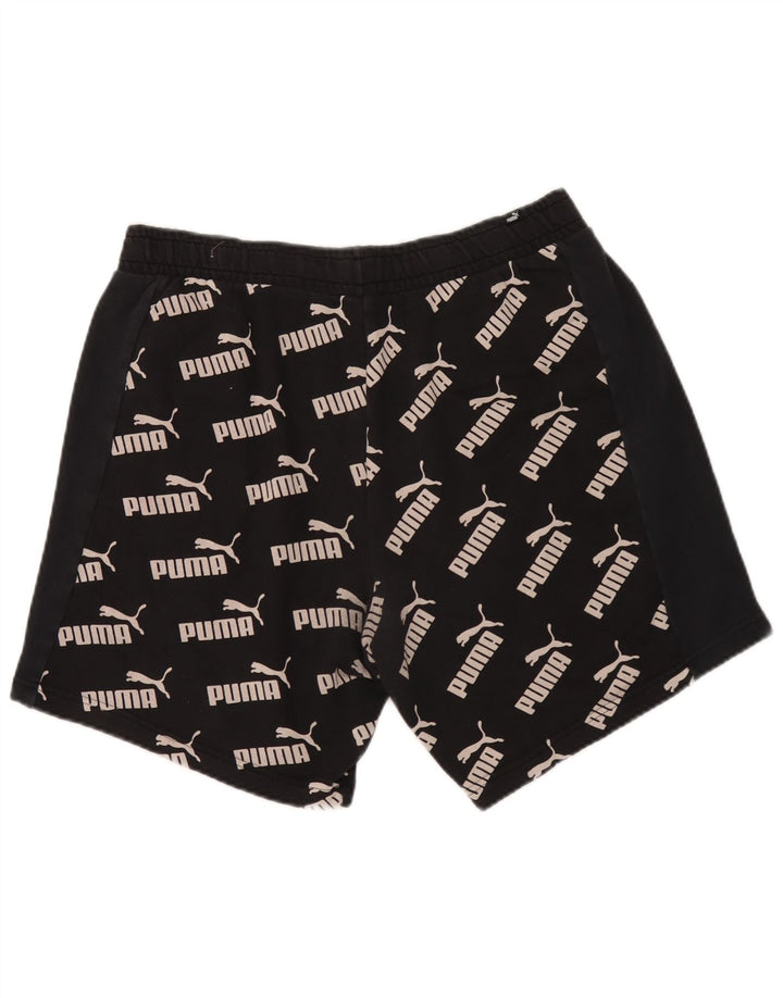 Мужские спортивные шорты с рисунком Puma XL, черные