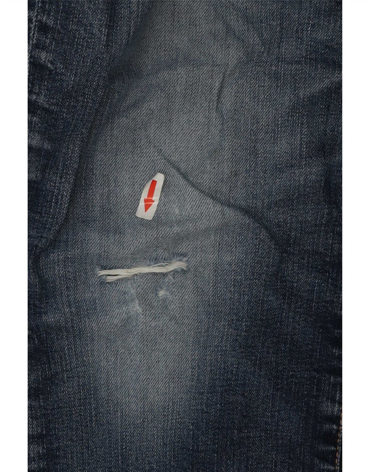 Мужские узкие джинсы Levi's W32 L30 синие, хлопок