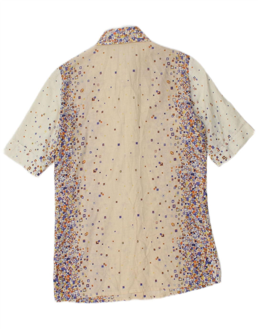 PANCALDI & B Женский комплект из 2 юбок UK 4 XS W24 Бежевый хлопок с геометрическим рисунком