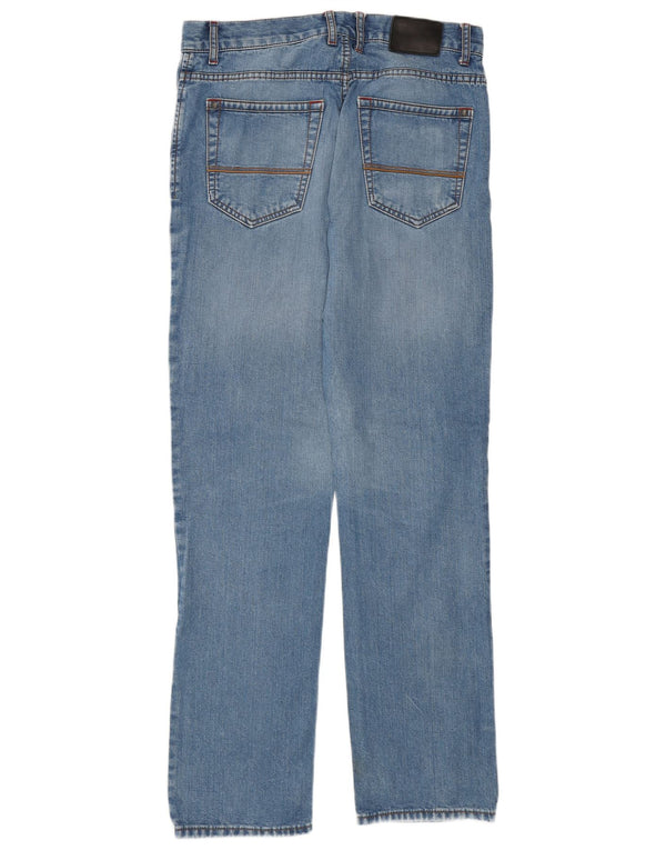 Мужские зауженные джинсы Marks & Spencer Blue Harbour W32 L31, синий хлопок