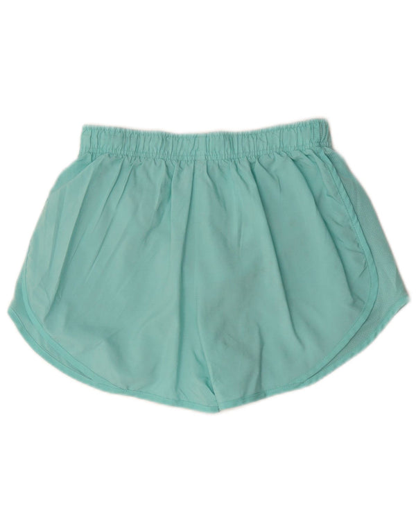 Женские спортивные шорты Nike Dri Fit UK 12, средний бирюзовый полиэстер