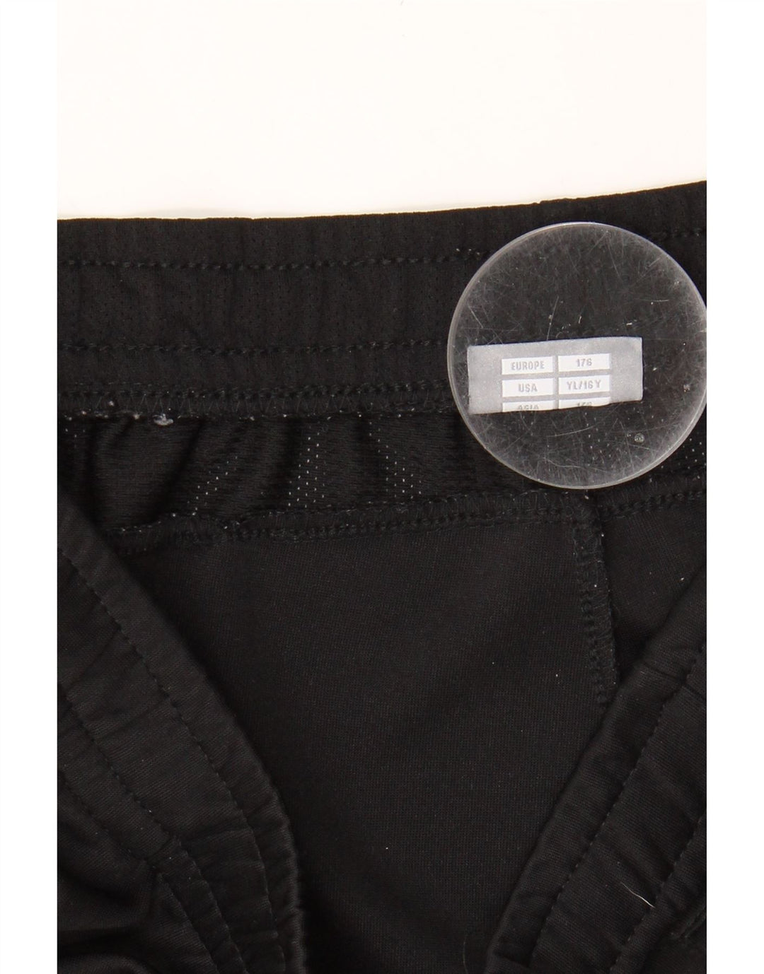 HUMMEL Boys Graphic Tracksuit Trousers 15-16 Years  Black Polyester Vintage Hummel and Second-Hand Hummel from Messina Hembry 