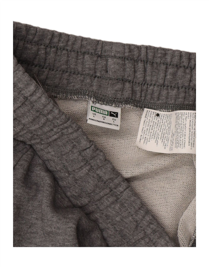 PUMA Womens Mini Skirt Large W32  Grey Colourblock Cotton Vintage Puma and Second-Hand Puma from Messina Hembry 