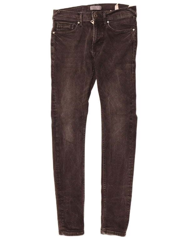 Мужские джинсы скинни Zara EU 40 Medium W31 L32, черный хлопок