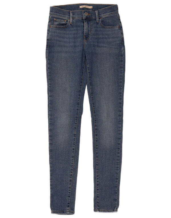 Мужские джинсы LEVI'S 710 Super Skinny W26 L30 синие, хлопок