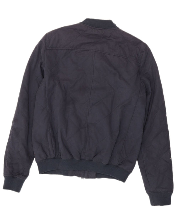 Мужской бомбер JACK WILLS UK 36, маленький, темно-синий, хлопок