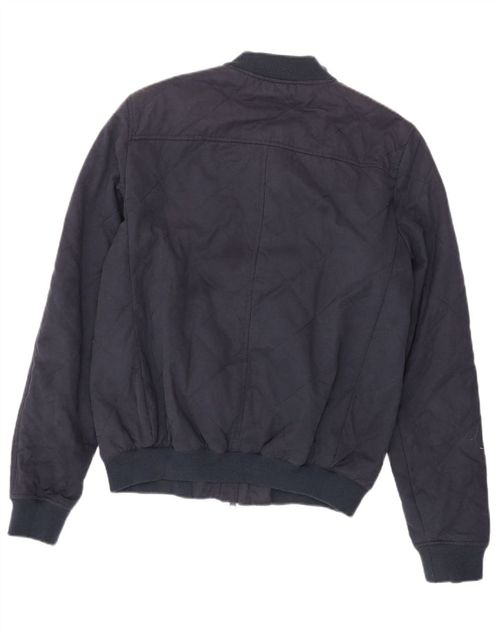 Мужской бомбер JACK WILLS UK 36, маленький, темно-синий, хлопок