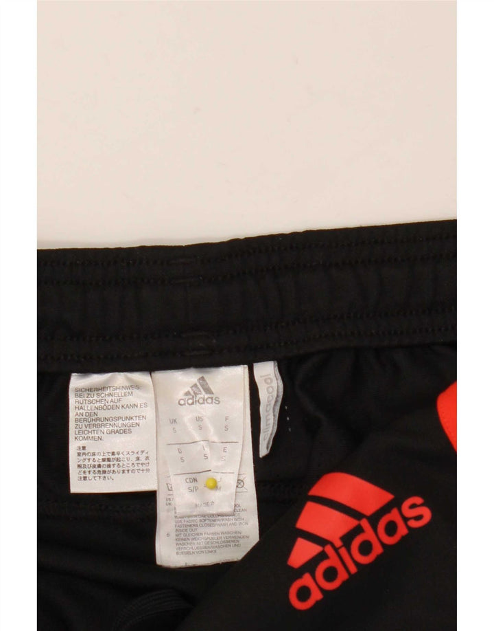 Мужские спортивные брюки Adidas Climacool, маленькие черные из полиэстера