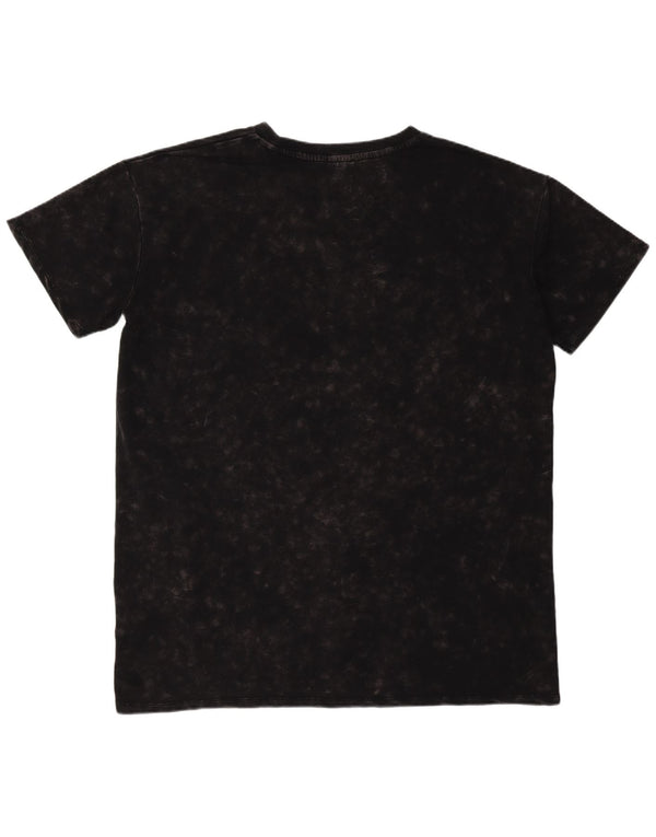 Мужская футболка Fila Top 2XL, черный цвет тай-дай, хлопок