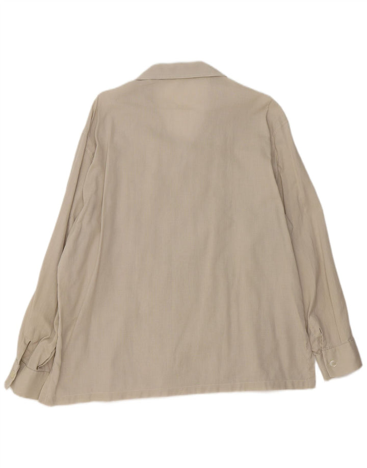 Винтажная мужская рубашка-рубашка IT 54 XL зеленая