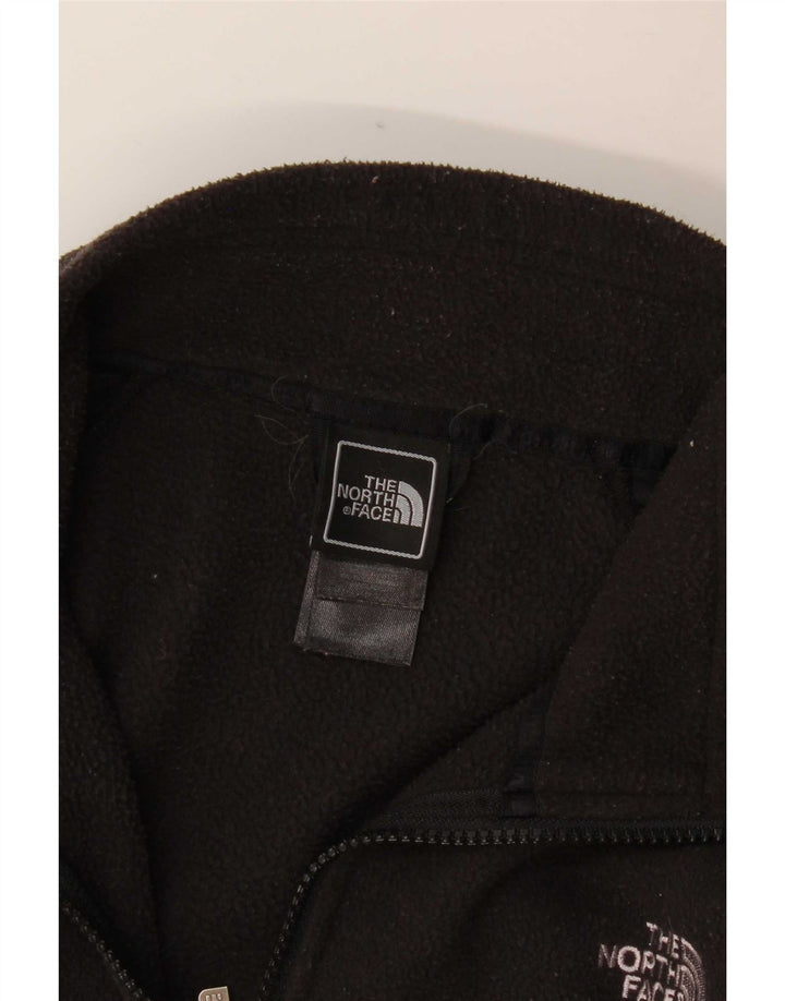 Женская флисовая куртка с подкладкой The North Face UK 14, средний черный полиэстер