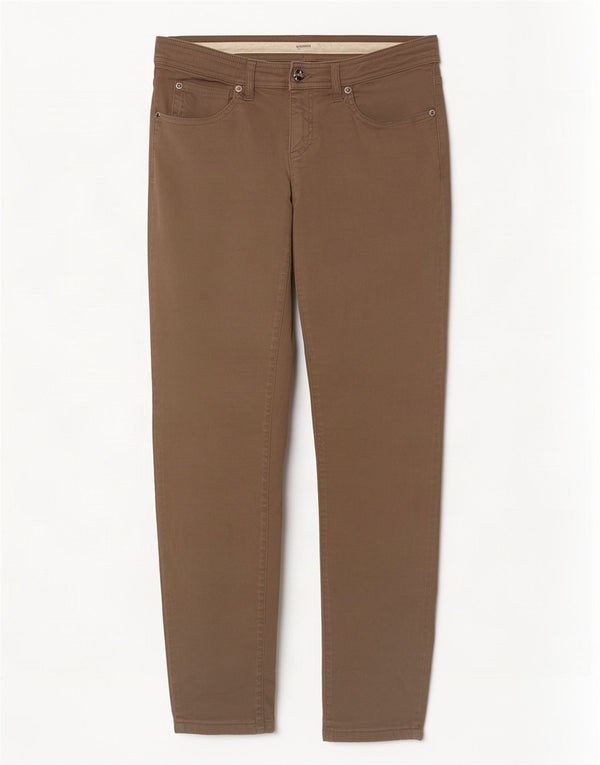 Женские узкие джинсы Armani Collezioni W31 L30, коричневые, хлопок