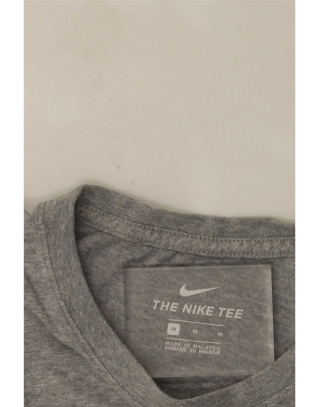 Мужская футболка с рисунком Nike, средний серый цвет
