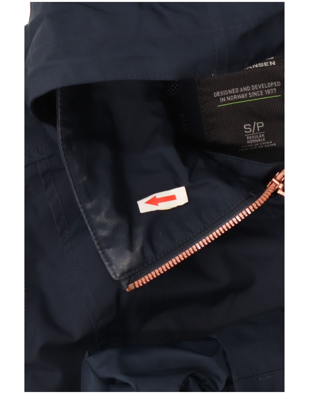 Женский двубортный плащ с капюшоном Helly Hansen UK 10, маленький темно-синий