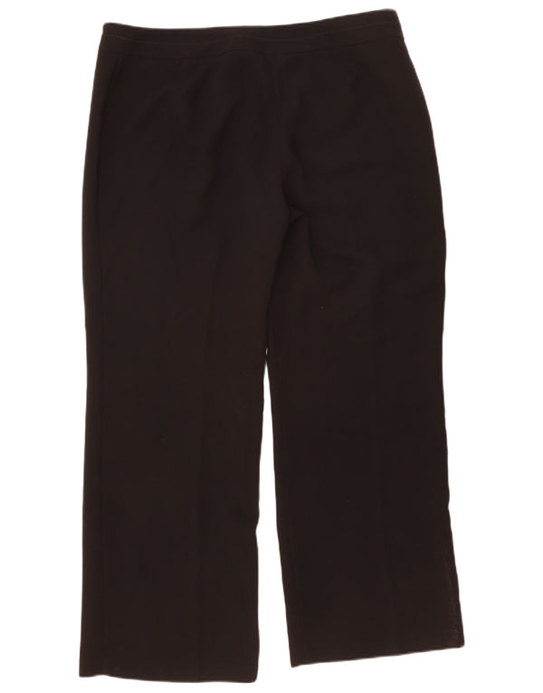 Женские прямые повседневные брюки Marks & Spencer UK 20 2XL W40 L30 черные