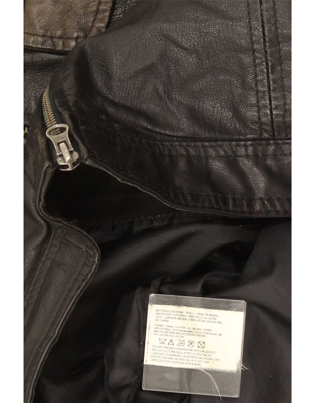 Куртка мужская кожаная Metropolitan IT 52 XL черная кожа