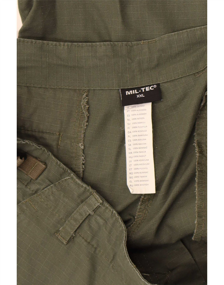 Мужские шорты карго Mil-Tec 2XL W42 Хаки Хлопок