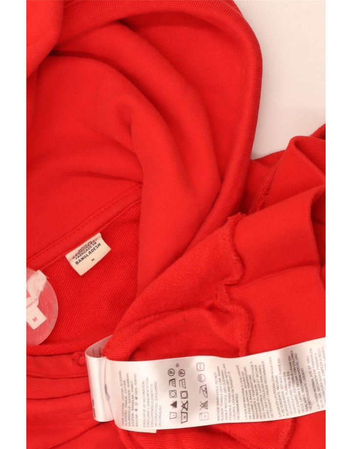 Женский джемпер с капюшоном Levi's Oversized UK 14, средний красный, хлопок