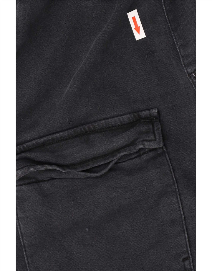 Мужские брюки-карго Zara, маленькие W30 L28, темно-синие