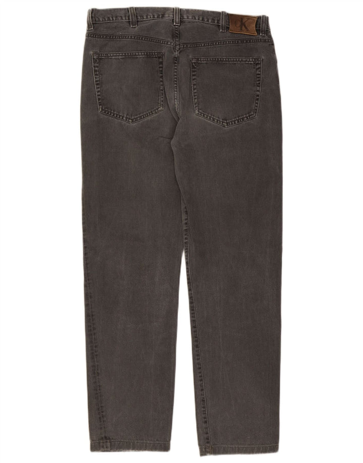 Мужские прямые джинсы Calvin Klein W34 L30 серые
