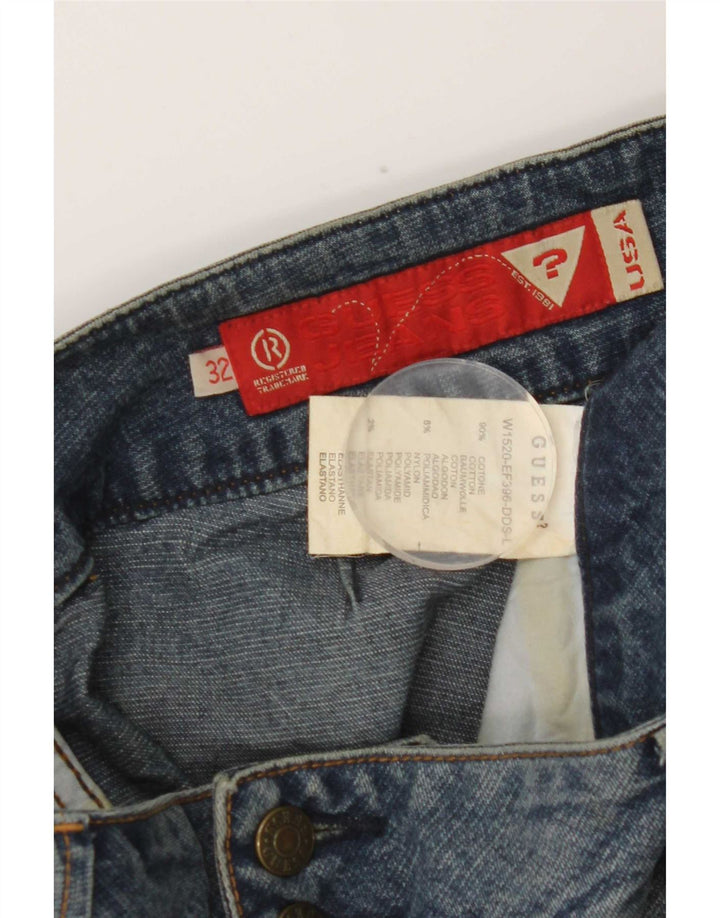 Женские джинсы Bootcut Guess W32 L32 синие, хлопок