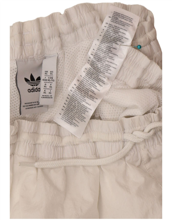 Мужские шорты для плавания Adidas XL, белый полиэстер