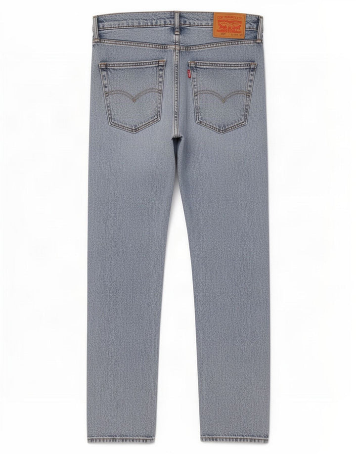 Мужские зауженные джинсы Levi's 502 W32 L30 синие, хлопок