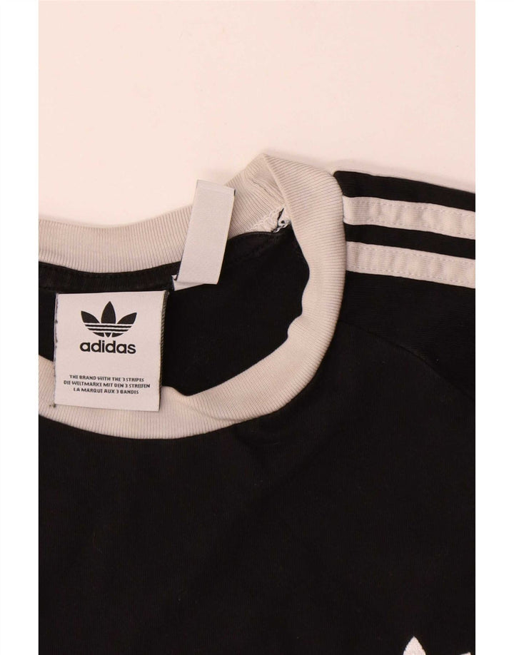 Adidas Мужская футболка Top Small Black Cotton