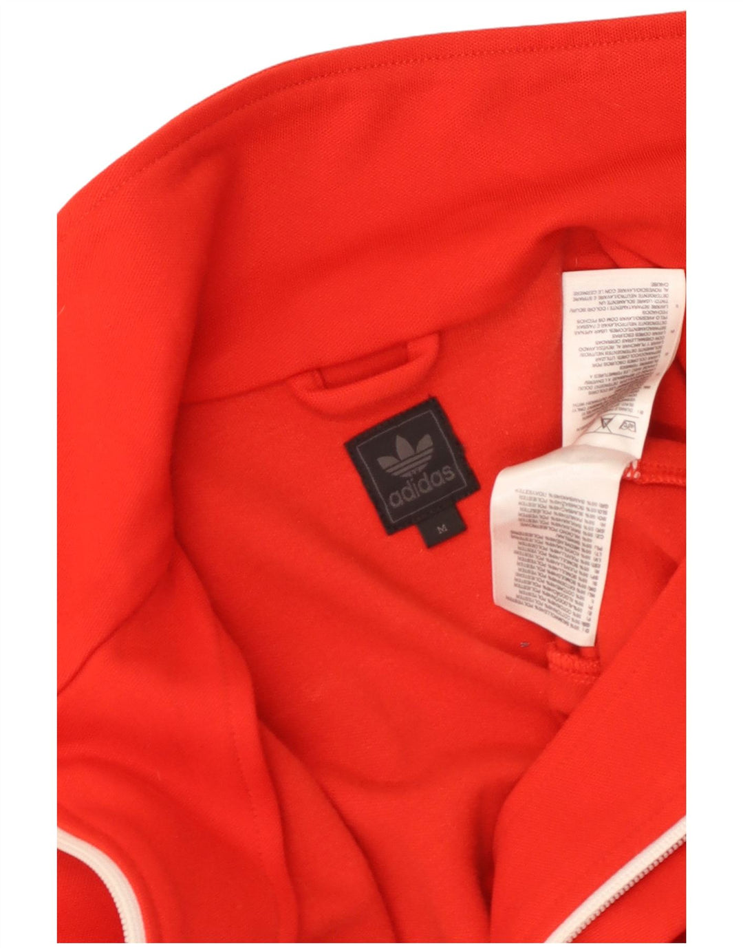 Женский спортивный костюм Adidas Top Jacket UK 12, средний красный хлопок, красный