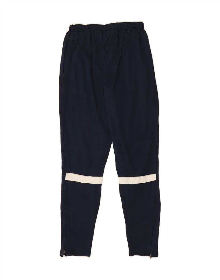 NIKE Womens Tracksuit Trousers UK 14 Medium  Navy Blue Colourblock Vintage Nike and Second-Hand Nike from Messina Hembry 