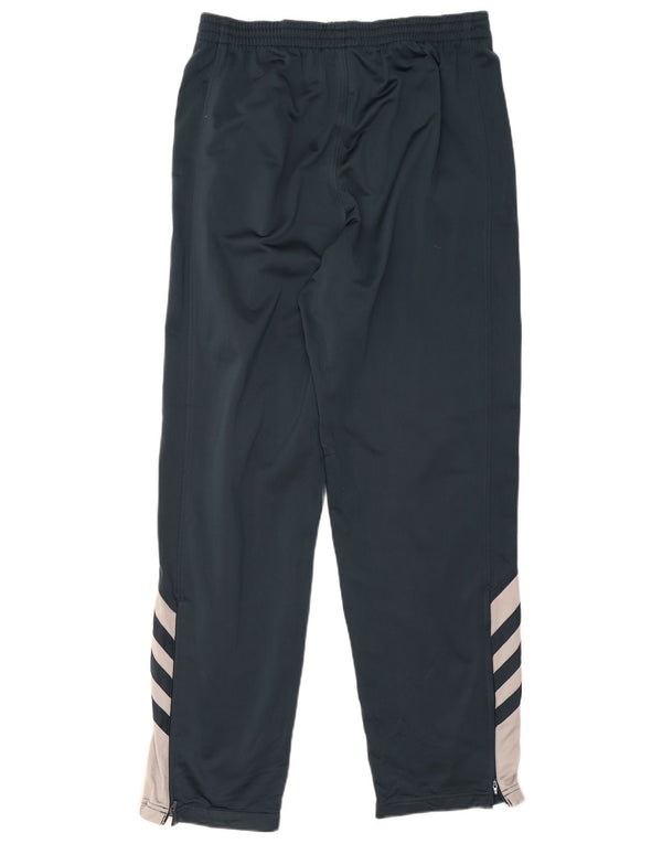 Мужские спортивные брюки Adidas UK 42/44, большие темно-синие цветные блоки