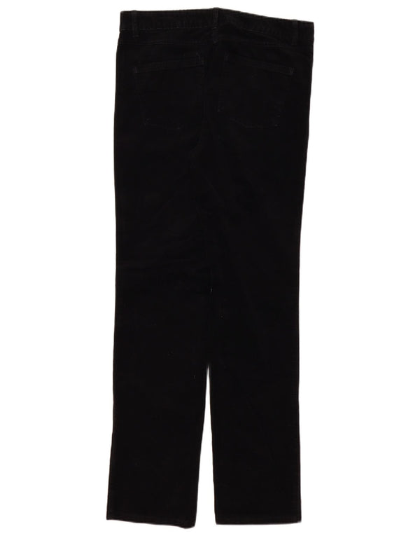 Женские вельветовые брюки с высокой талией Marks & Spencer UK 12 Medium W32 L30 Bl