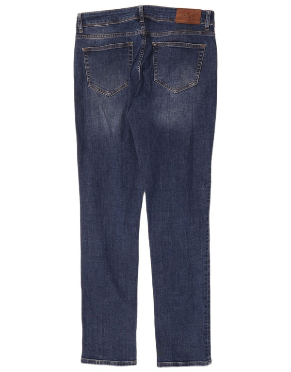 Женские узкие джинсы Hackett W32 L31 синие, хлопок