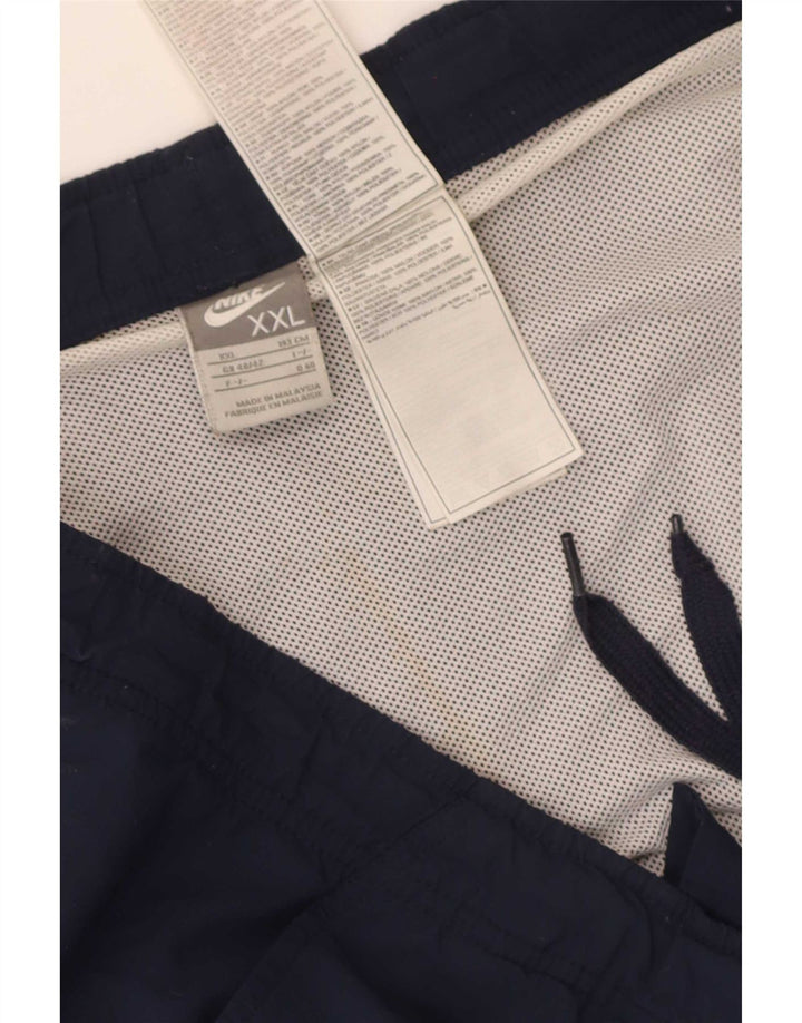 Мужские шорты для плавания Nike 2XL темно-синие из полиэстера