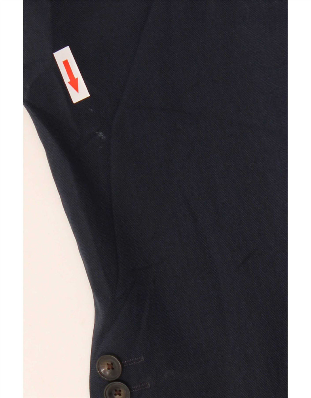 Мужской пиджак Marks & Spencer с 2 пуговицами, Великобритания 46, 3XL, темно-синий, полиэстер