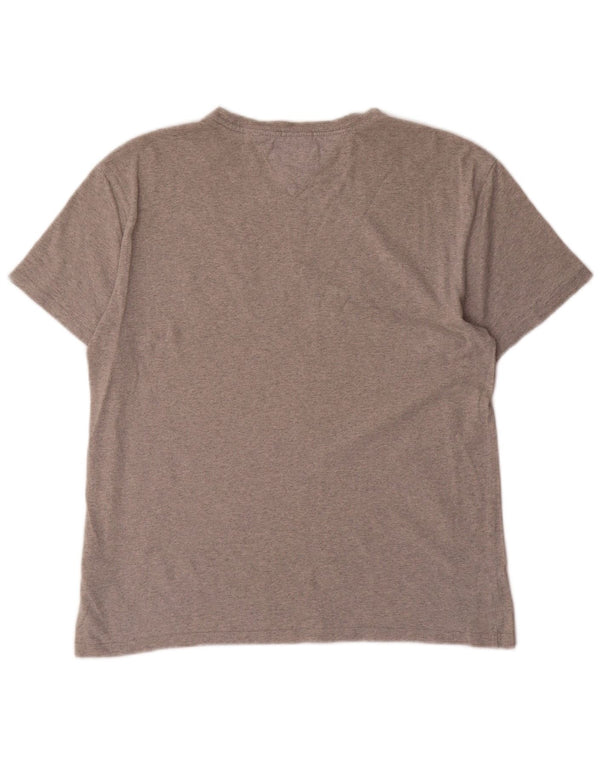 TOMMY HILFIGER Женская футболка стандартного кроя с рисунком Top UK 14 Средний серый