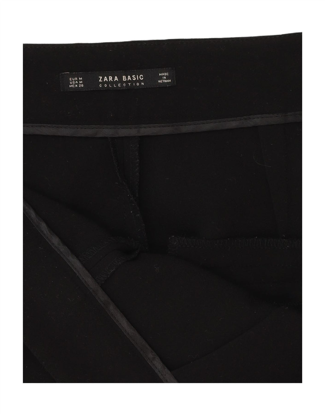 Женские повседневные зауженные брюки Zara Medium W30 L26, черные