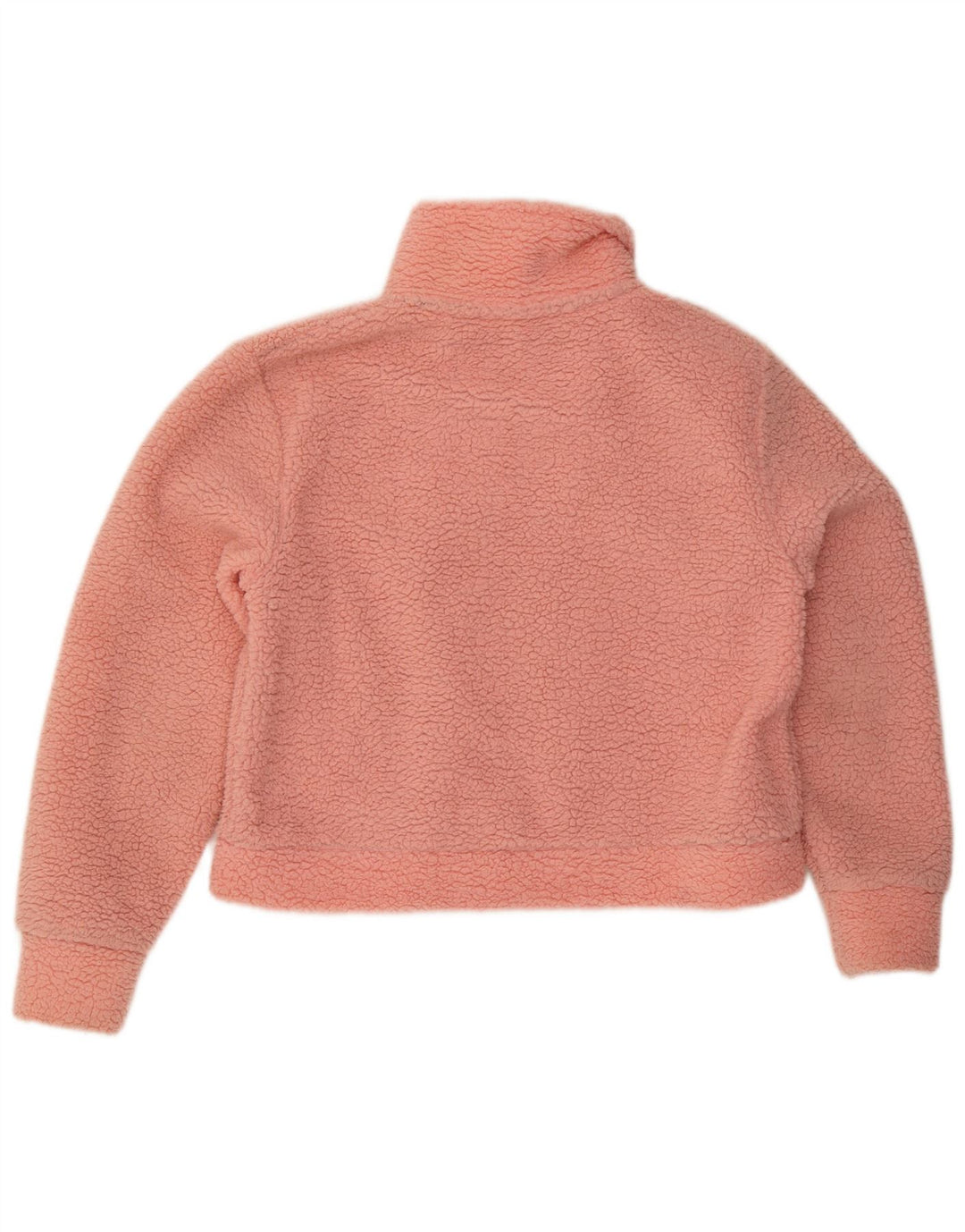 Женская флисовая куртка большого размера Superdry Teddy Bear UK 10, маленькая розовая